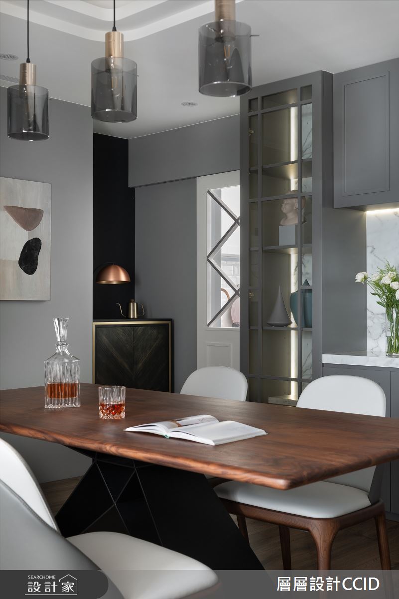 55坪新成屋(5年以下)＿混搭風餐廳案例圖片＿層層室內裝修設計有限公司＿層層_23之13