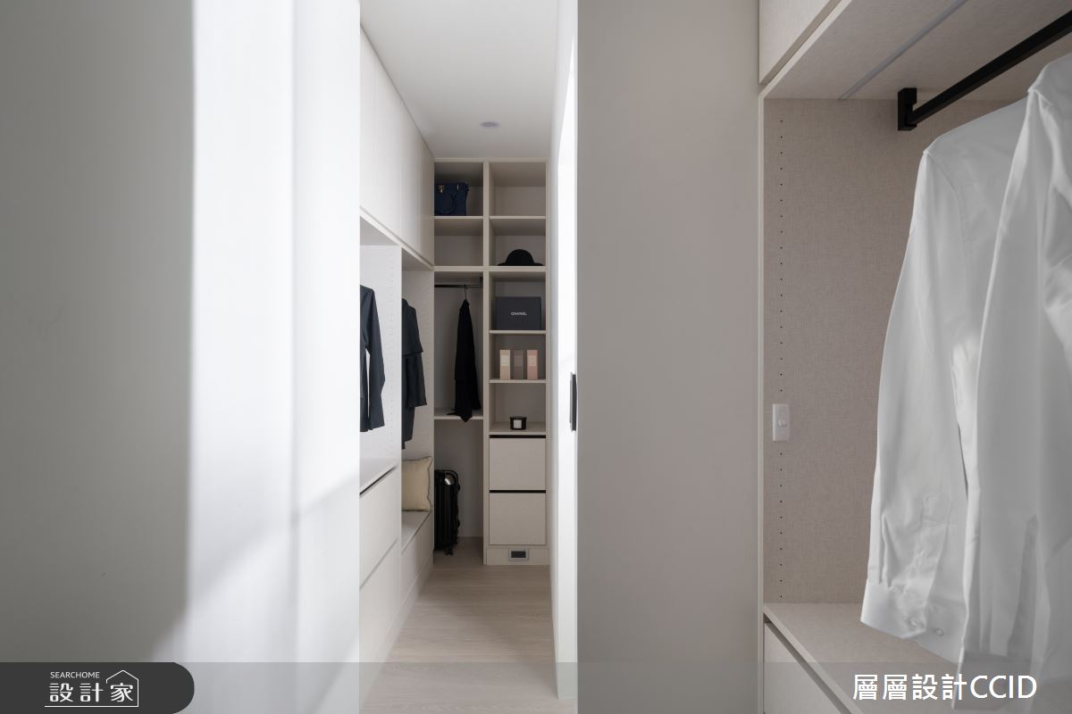 75坪老屋(16~30年)＿簡約風更衣間案例圖片＿層層室內裝修設計有限公司＿層層_26之22