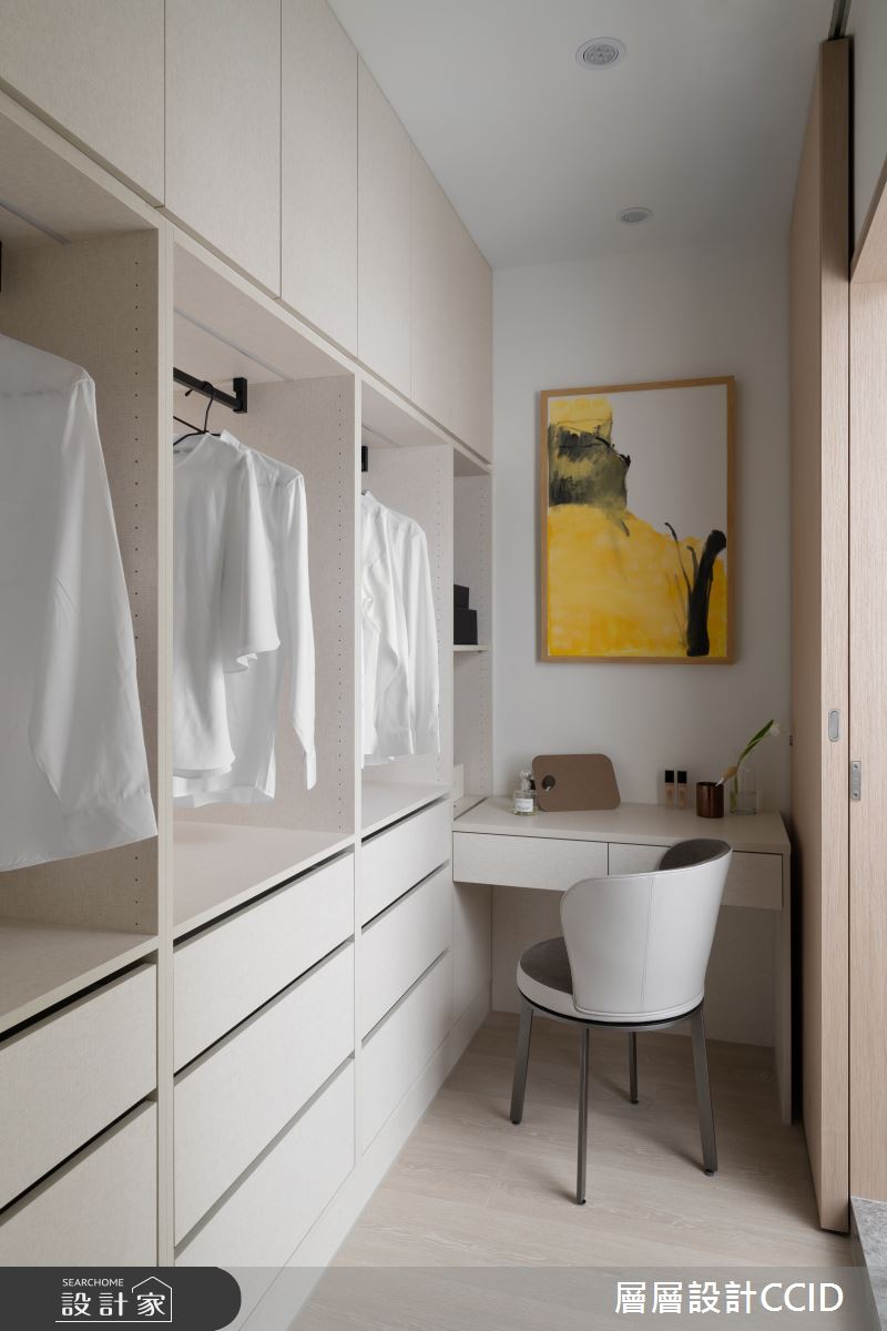 75坪老屋(16~30年)＿簡約風更衣間案例圖片＿層層室內裝修設計有限公司＿層層_26之21