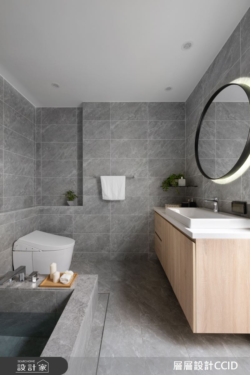 75坪老屋(16~30年)＿簡約風浴室案例圖片＿層層室內裝修設計有限公司＿層層_26之24