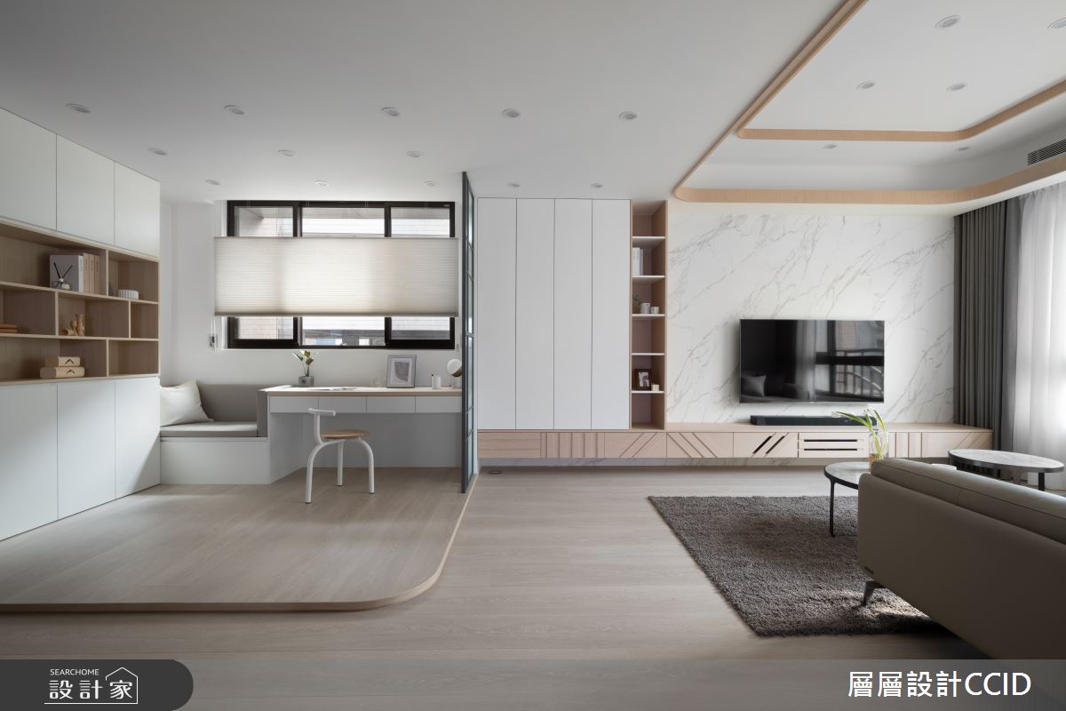 75坪老屋(16~30年)＿簡約風客廳案例圖片＿層層室內裝修設計有限公司＿層層_26之7