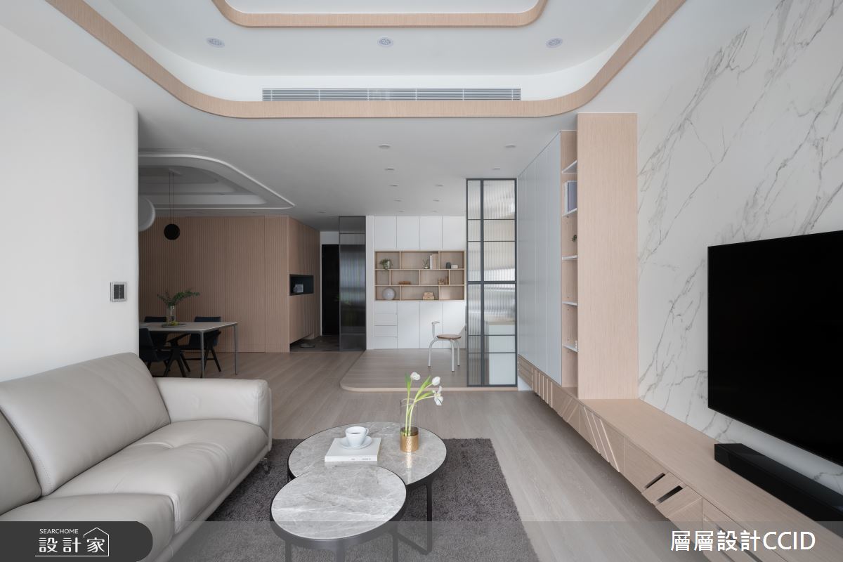 75坪老屋(16~30年)＿簡約風客廳案例圖片＿層層室內裝修設計有限公司＿層層_26之14