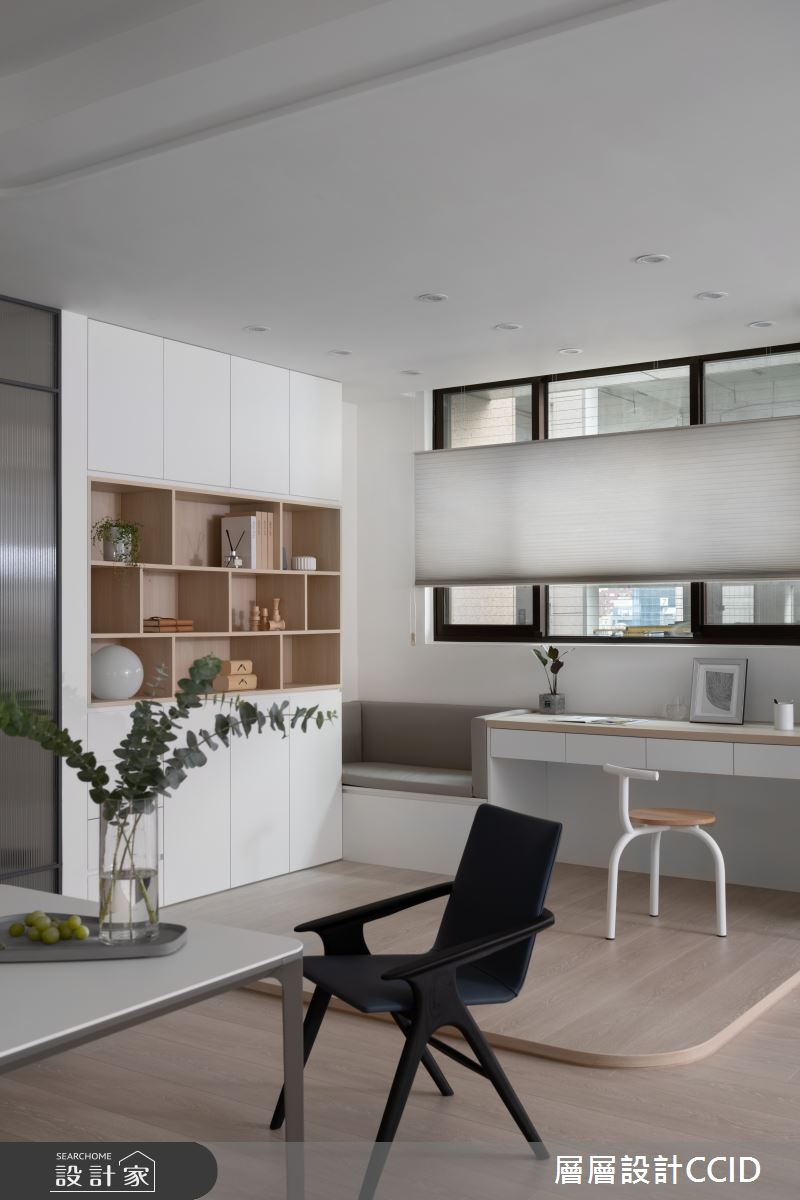 75坪老屋(16~30年)＿簡約風臥榻多功能室案例圖片＿層層室內裝修設計有限公司＿層層_26之8