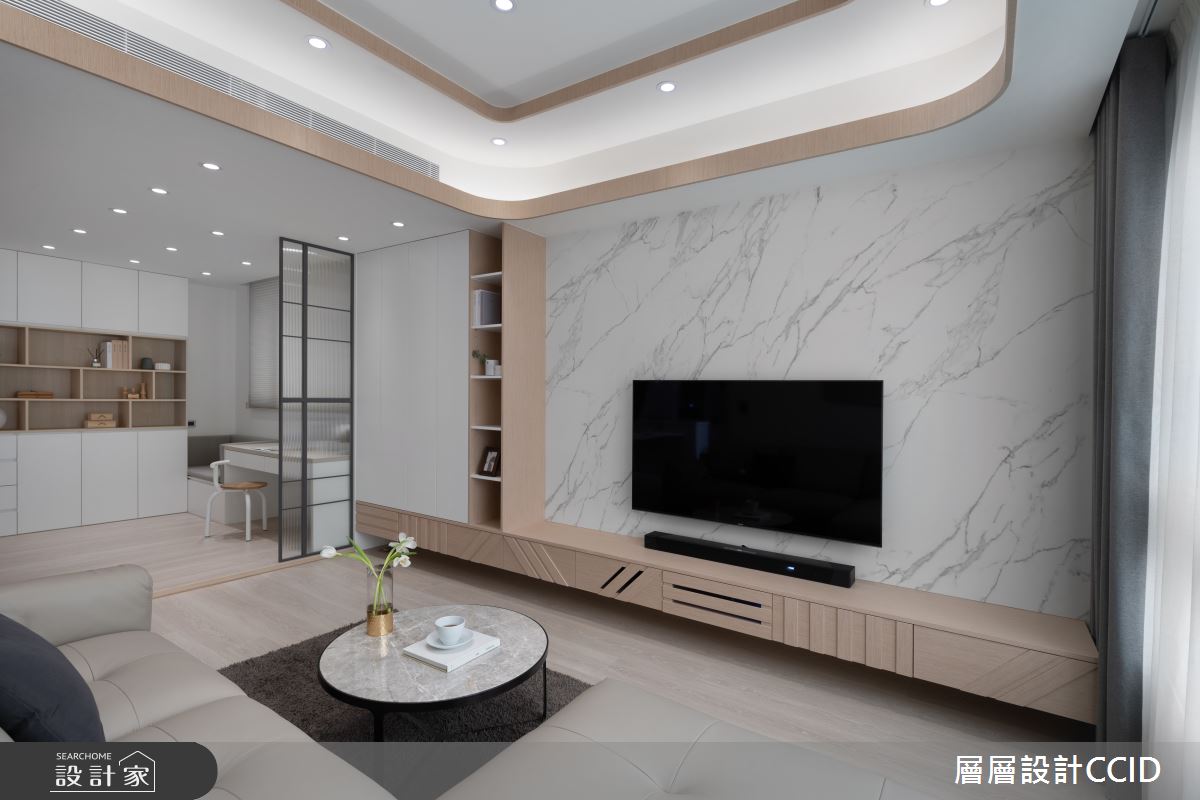 75坪老屋(16~30年)＿簡約風客廳案例圖片＿層層室內裝修設計有限公司＿層層_26之13