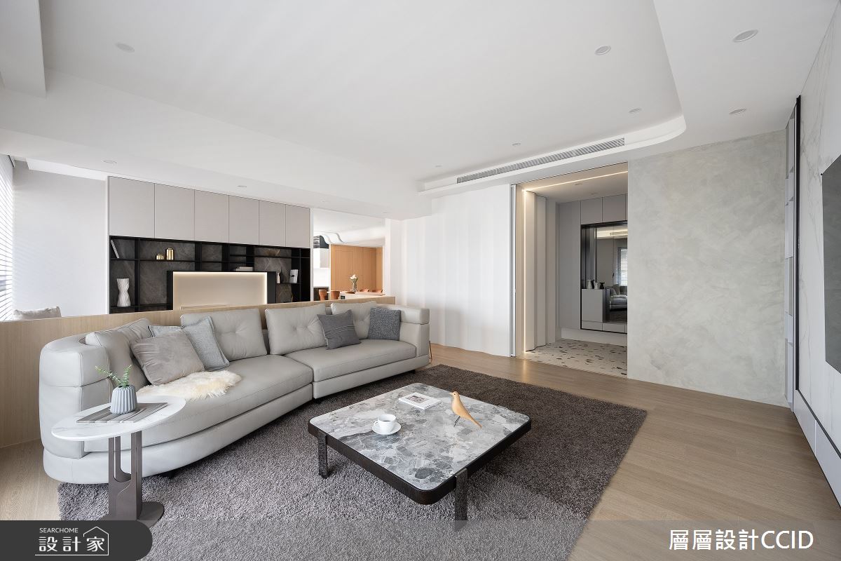 83坪新成屋(5年以下)＿混搭風客廳案例圖片＿層層室內裝修設計有限公司＿層層_28之6