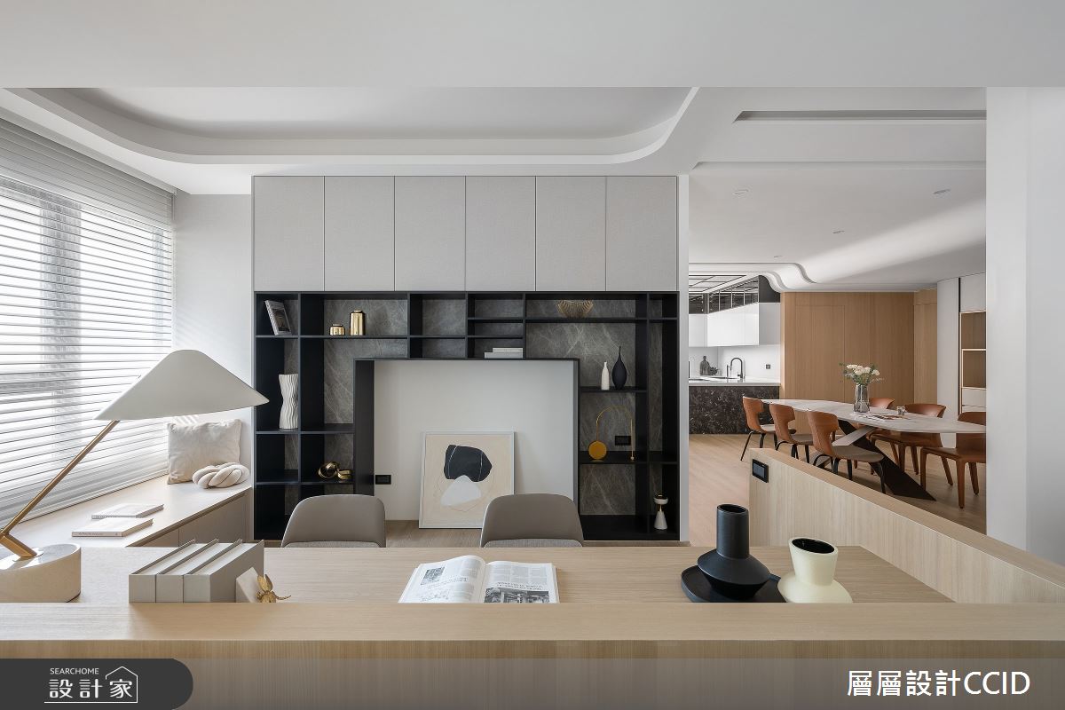 83坪新成屋(5年以下)＿混搭風書房案例圖片＿層層室內裝修設計有限公司＿層層_28之10