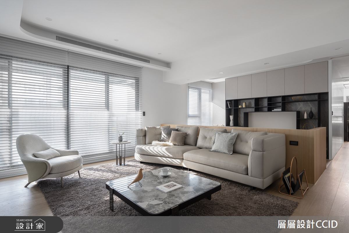 83坪新成屋(5年以下)＿混搭風客廳案例圖片＿層層室內裝修設計有限公司＿層層_28之9