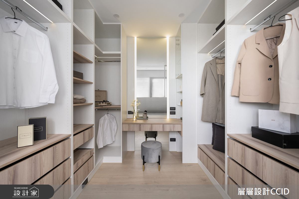 83坪新成屋(5年以下)＿混搭風更衣間案例圖片＿層層室內裝修設計有限公司＿層層_28之31