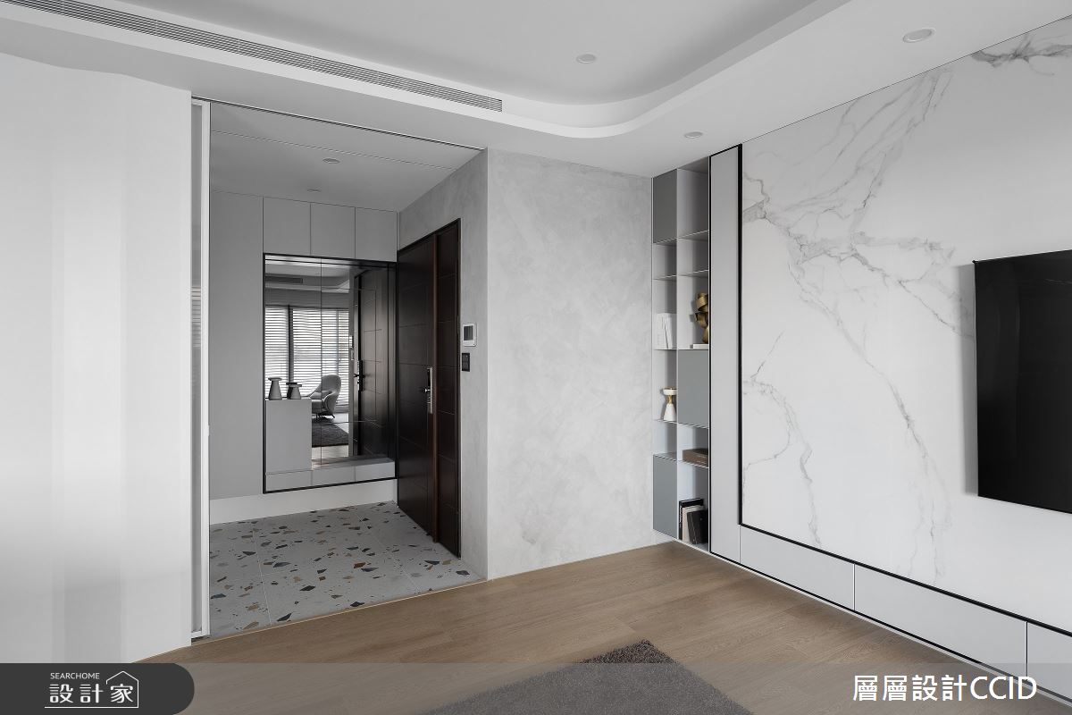 83坪新成屋(5年以下)＿混搭風玄關客廳案例圖片＿層層室內裝修設計有限公司＿層層_28之1