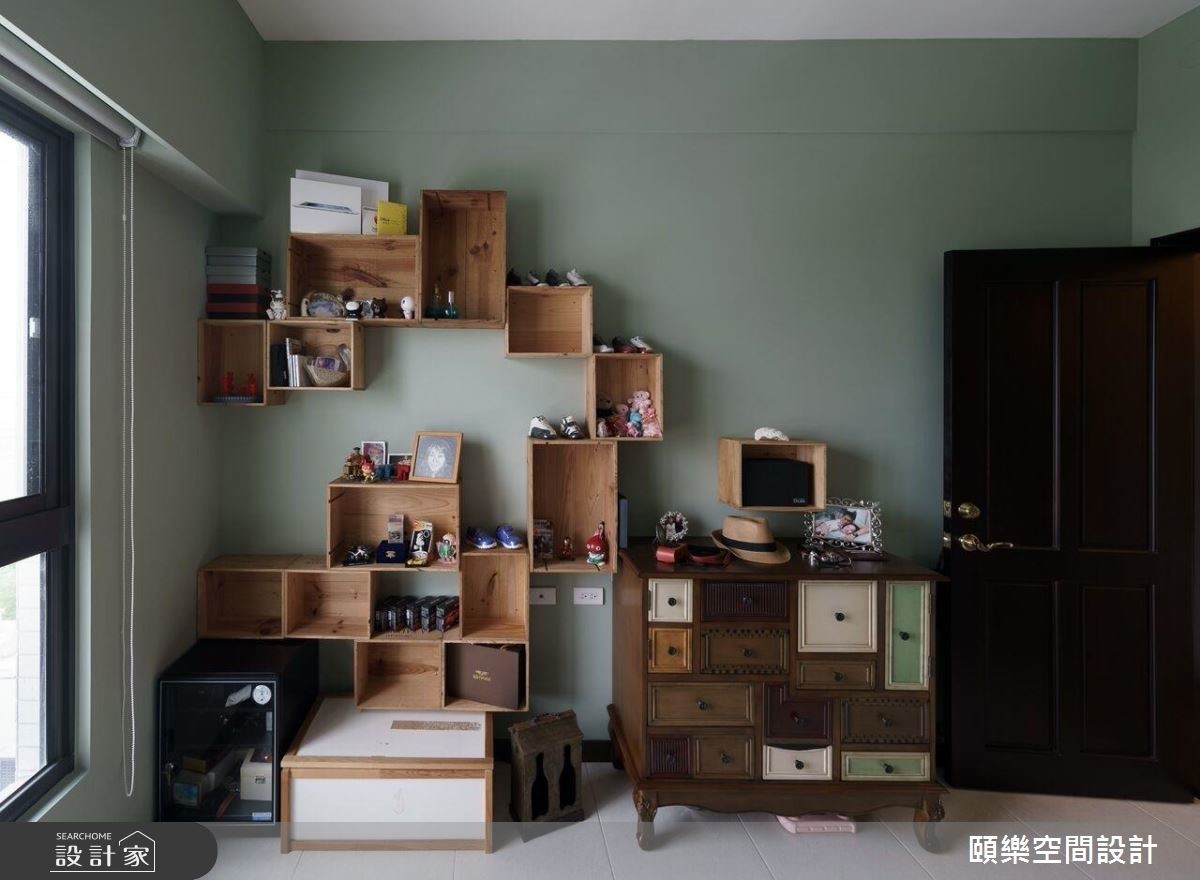 30坪預售屋＿工業風臥室案例圖片＿頤樂空間設計有限公司＿頤樂_01之17