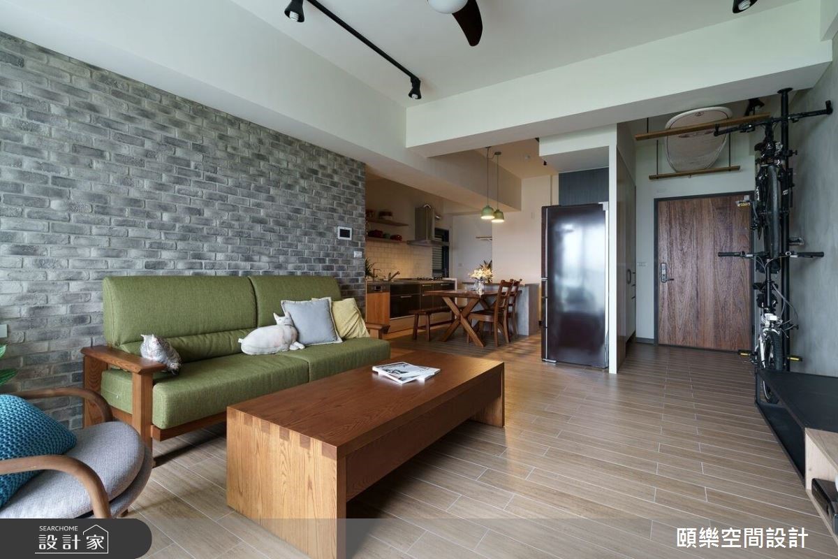 30坪預售屋＿工業風客廳案例圖片＿頤樂空間設計有限公司＿頤樂_01之13