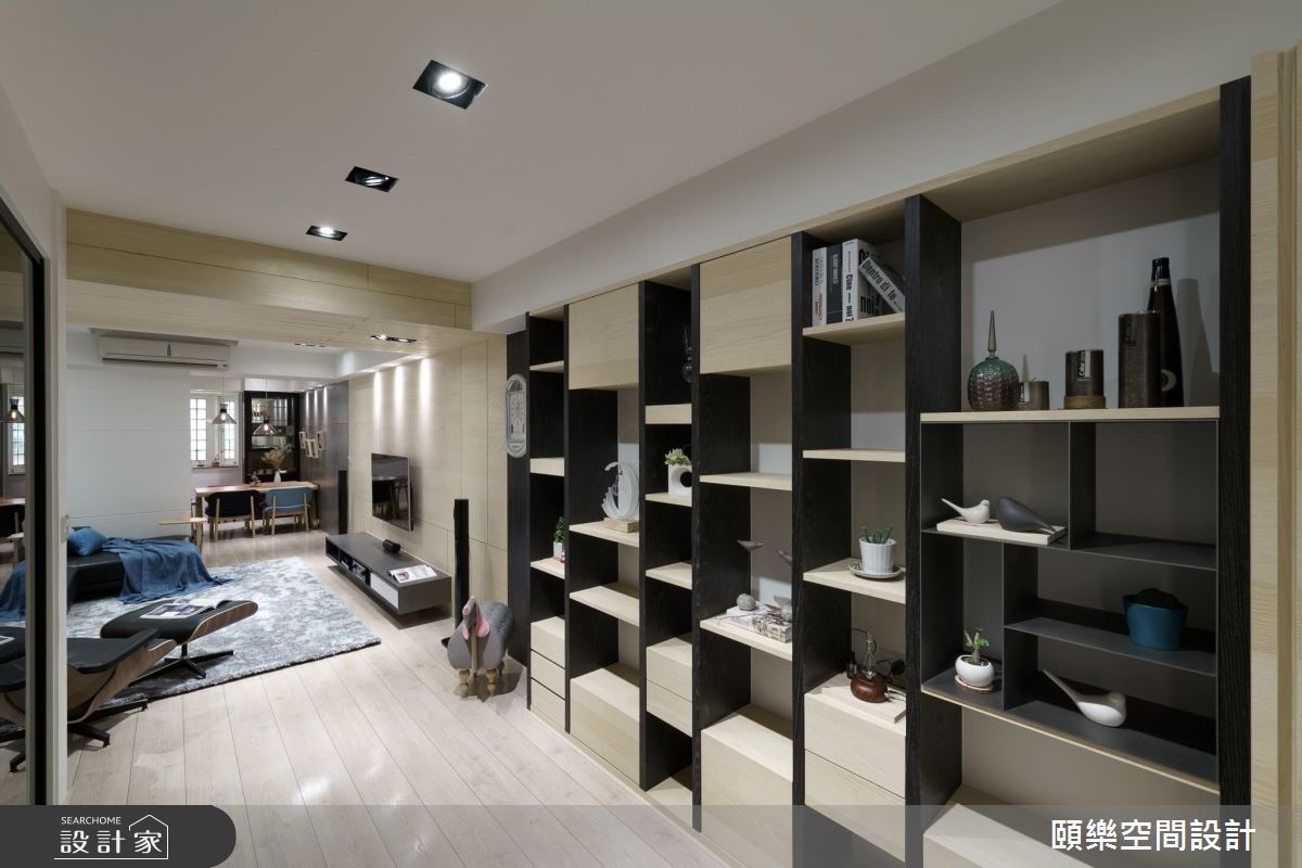 20坪中古屋(5~15年)＿人文禪風客廳案例圖片＿頤樂空間設計有限公司＿頤樂_02之8