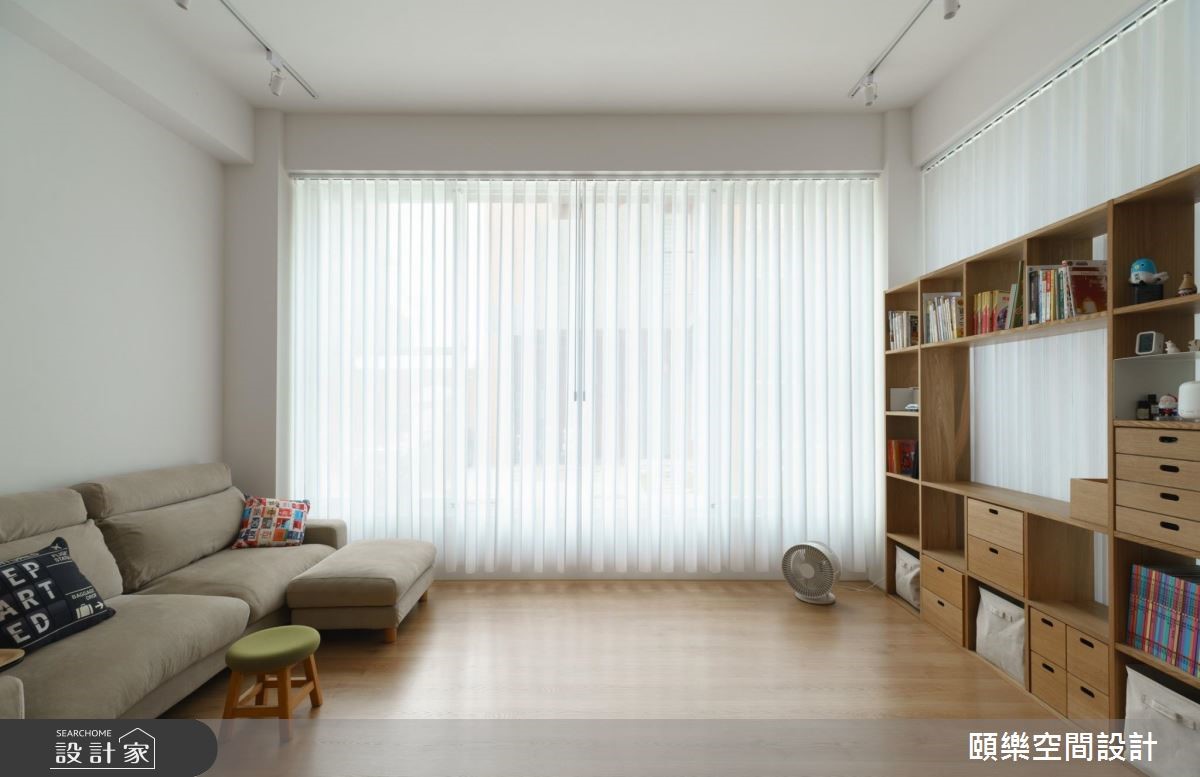 35坪預售屋＿人文禪風客廳案例圖片＿頤樂空間設計有限公司＿頤樂_03之9