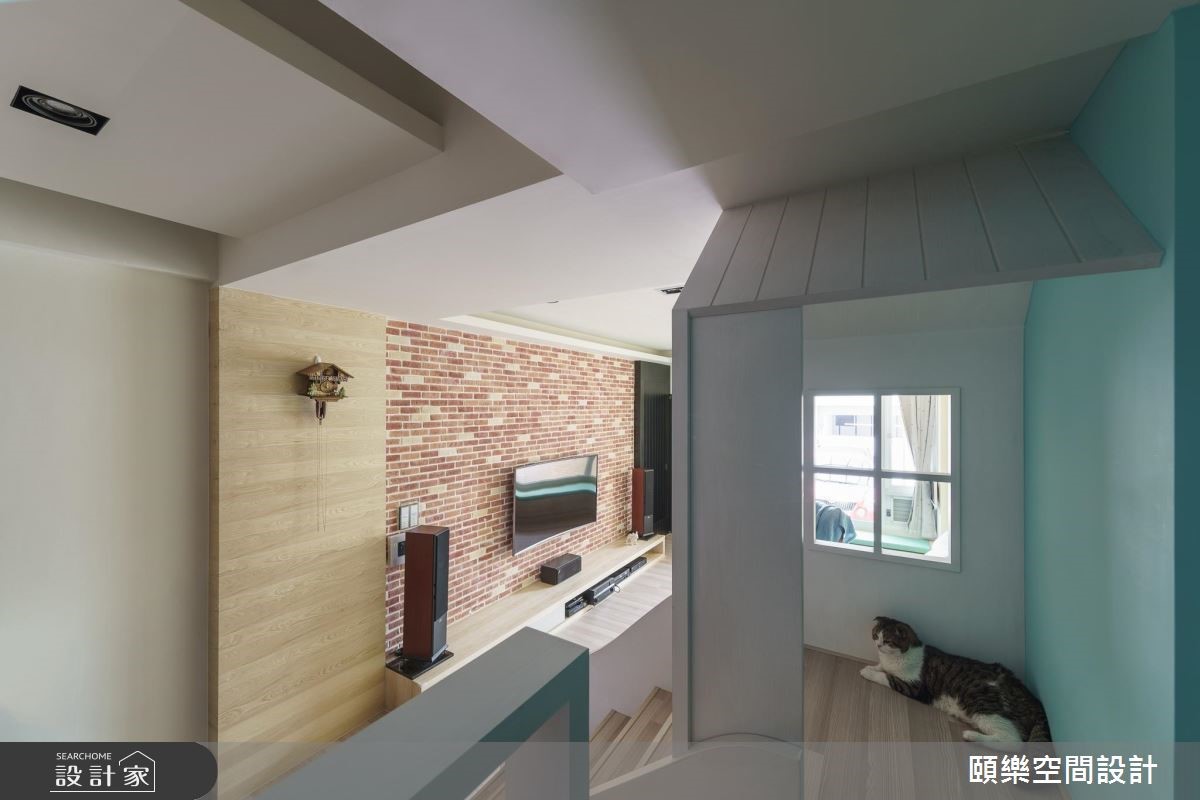 30坪新成屋(5年以下)＿鄉村風客廳案例圖片＿頤樂空間設計有限公司＿頤樂_05之6