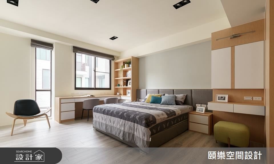 60坪新成屋(5年以下)＿現代風臥室案例圖片＿頤樂空間設計有限公司＿頤樂_06之15