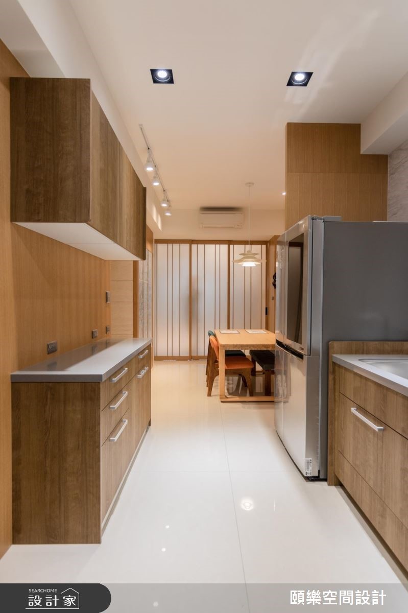 20坪新成屋(5年以下)＿人文禪風廚房案例圖片＿頤樂空間設計有限公司＿頤樂_07之17