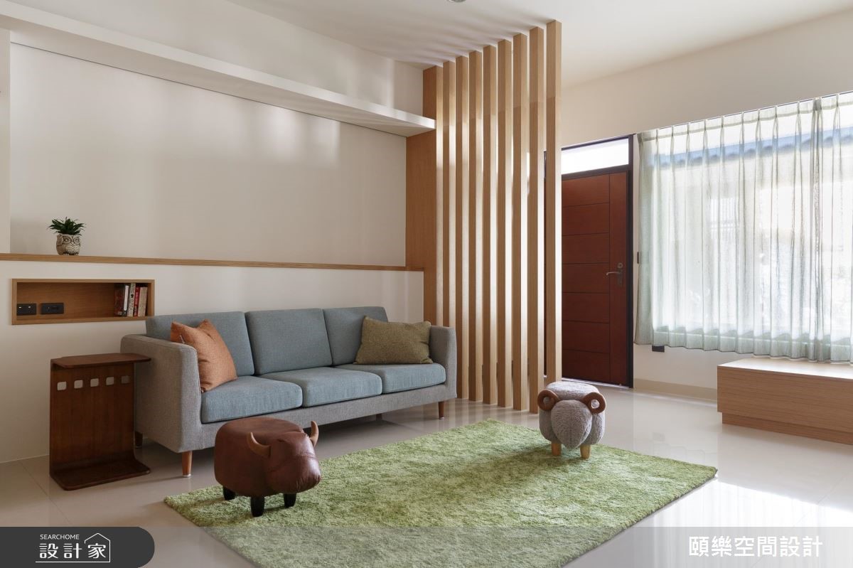 20坪新成屋(5年以下)＿人文禪風玄關客廳案例圖片＿頤樂空間設計有限公司＿頤樂_07之1