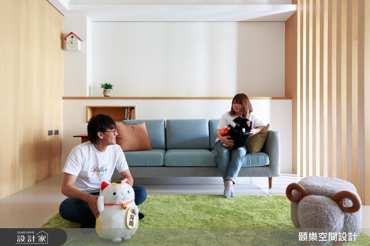 20坪新成屋(5年以下)＿人文禪風客廳案例圖片＿頤樂空間設計有限公司＿頤樂_07之12