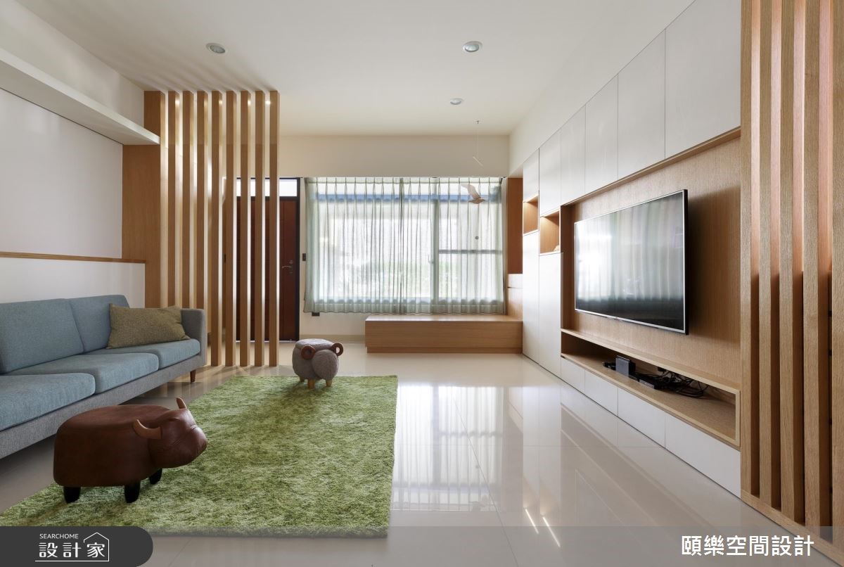 20坪新成屋(5年以下)＿人文禪風客廳案例圖片＿頤樂空間設計有限公司＿頤樂_07之2