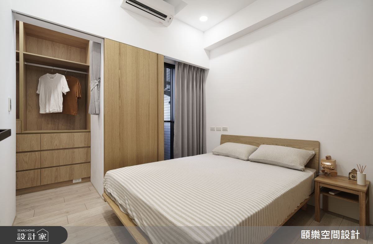 49坪預售屋＿日式無印風臥室案例圖片＿頤樂空間設計有限公司＿頤樂_08之10