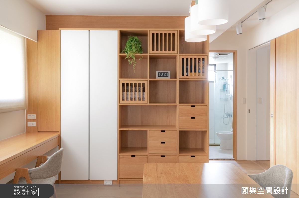 20坪預售屋＿日式無印風餐廳書房多功能室案例圖片＿頤樂空間設計有限公司＿頤樂_10之13