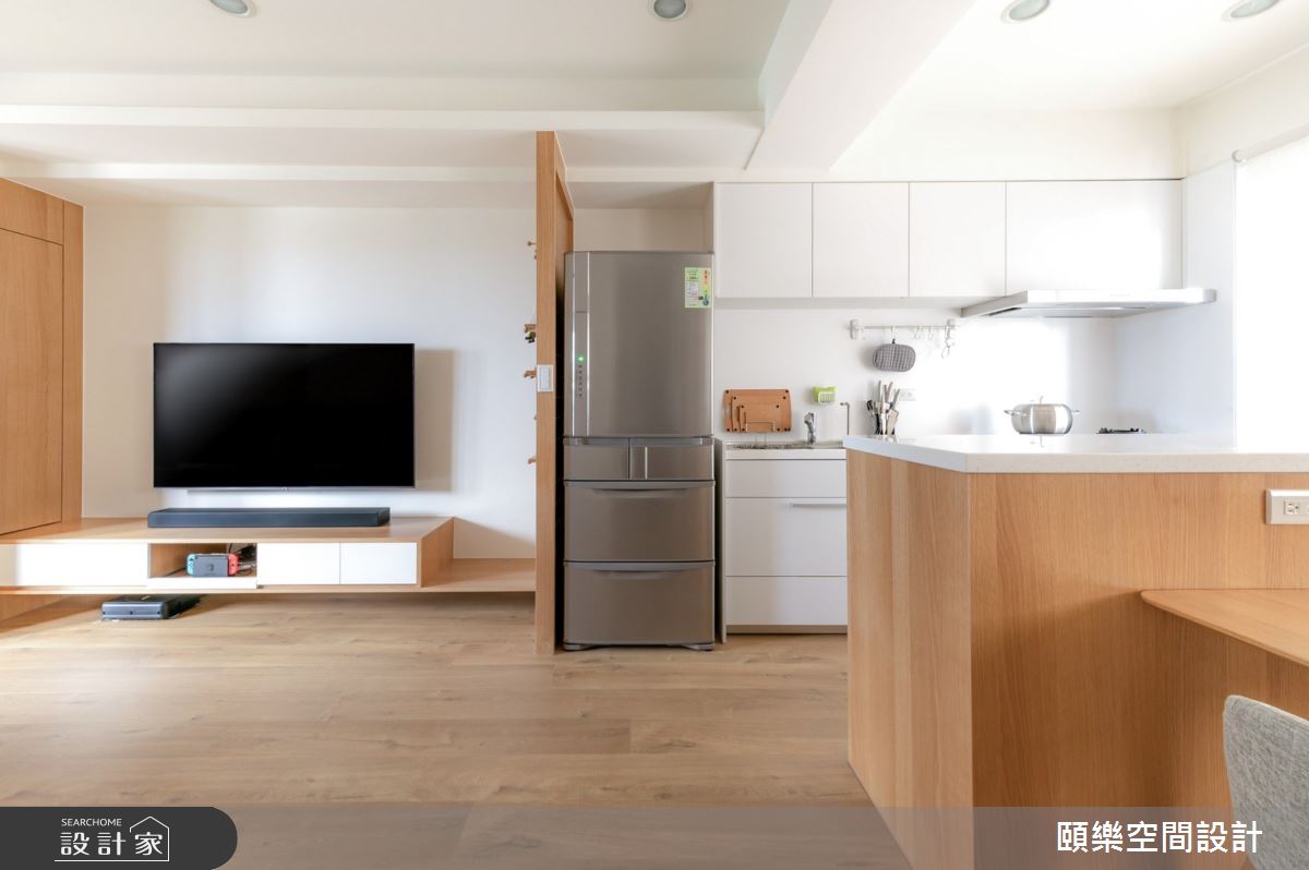 20坪預售屋＿日式無印風客廳案例圖片＿頤樂空間設計有限公司＿頤樂_10之8