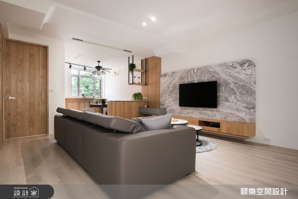 25坪老屋(41~50年)＿人文禪風客廳案例圖片＿頤樂空間設計有限公司＿頤樂_11之2