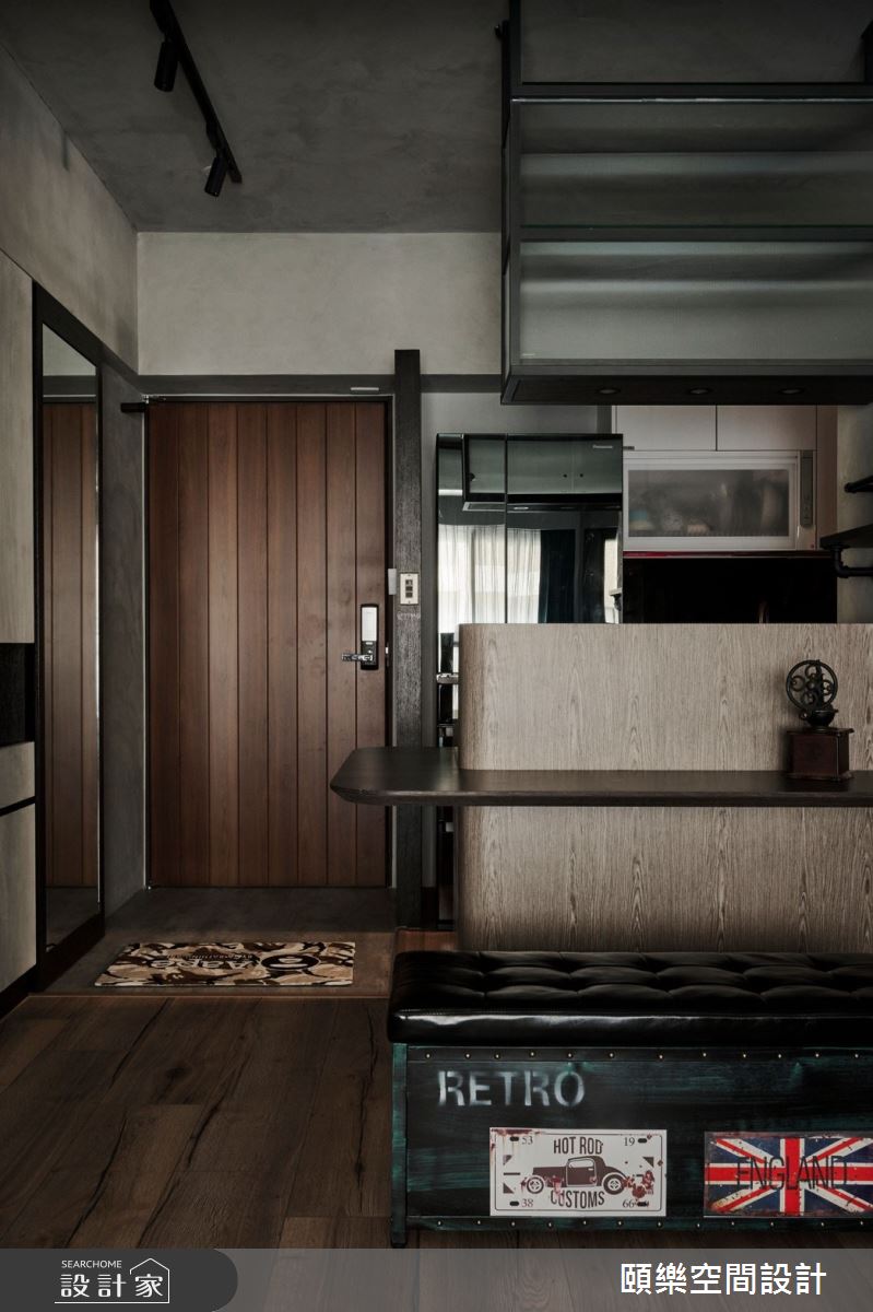 24坪預售屋＿工業風玄關案例圖片＿頤樂空間設計有限公司＿頤樂_12之5