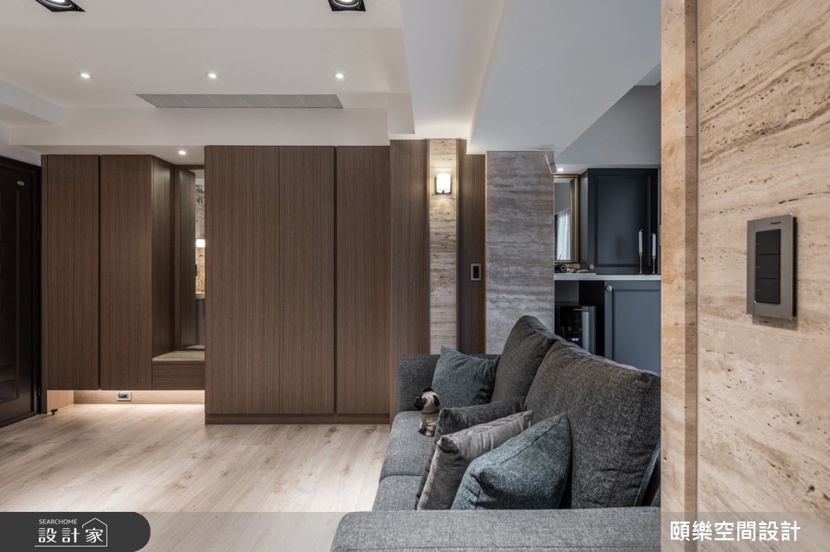 15坪新成屋(5年以下)＿美式風客廳案例圖片＿頤樂空間設計有限公司＿頤樂_13之3