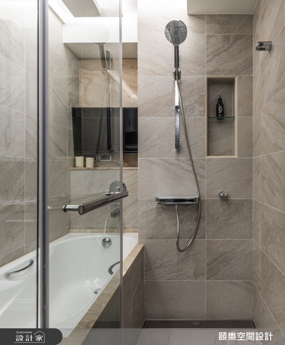 15坪新成屋(5年以下)＿美式風浴室案例圖片＿頤樂空間設計有限公司＿頤樂_13之15