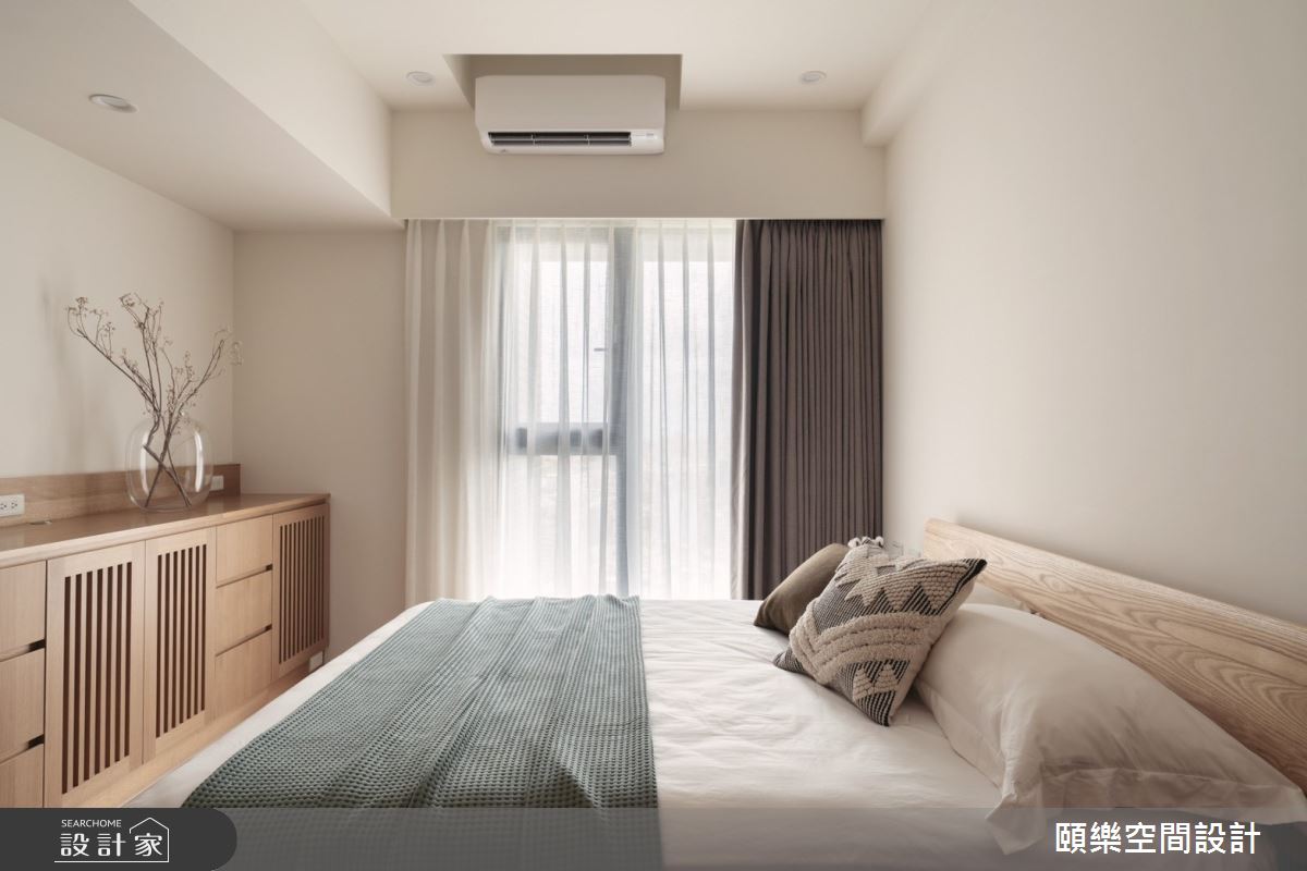 27坪新成屋(5年以下)＿日式無印風臥室案例圖片＿頤樂空間設計有限公司＿頤樂_14之19