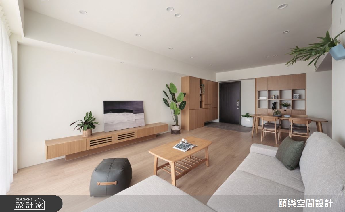 27坪新成屋(5年以下)＿日式無印風客廳案例圖片＿頤樂空間設計有限公司＿頤樂_14之11