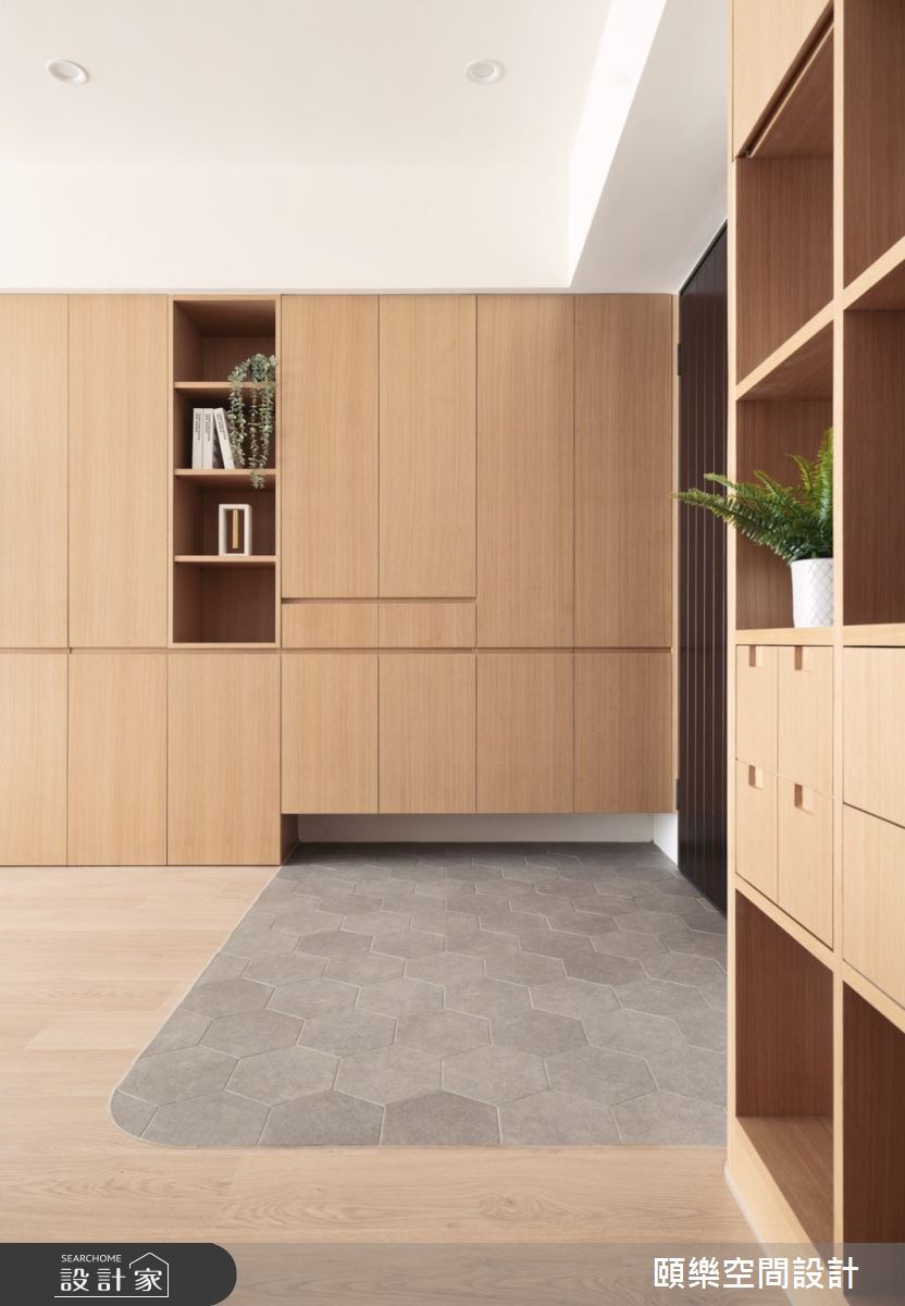 27坪新成屋(5年以下)＿日式無印風玄關案例圖片＿頤樂空間設計有限公司＿頤樂_14之4