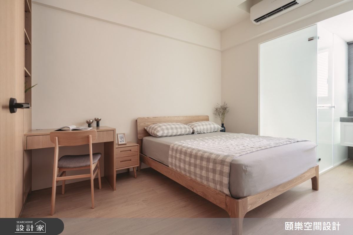 27坪新成屋(5年以下)＿日式無印風臥室案例圖片＿頤樂空間設計有限公司＿頤樂_14之15