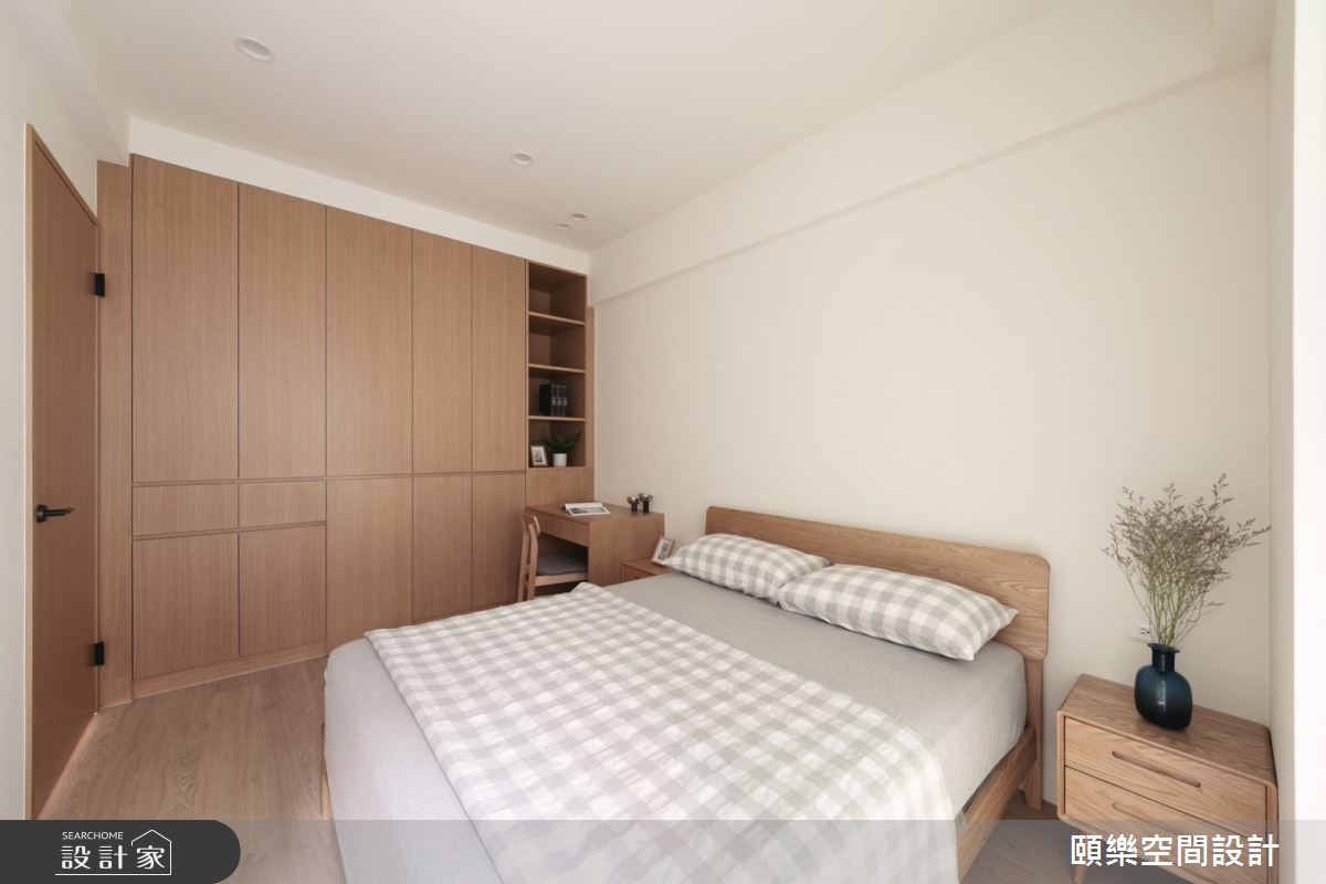 27坪新成屋(5年以下)＿日式無印風臥室案例圖片＿頤樂空間設計有限公司＿頤樂_14之17