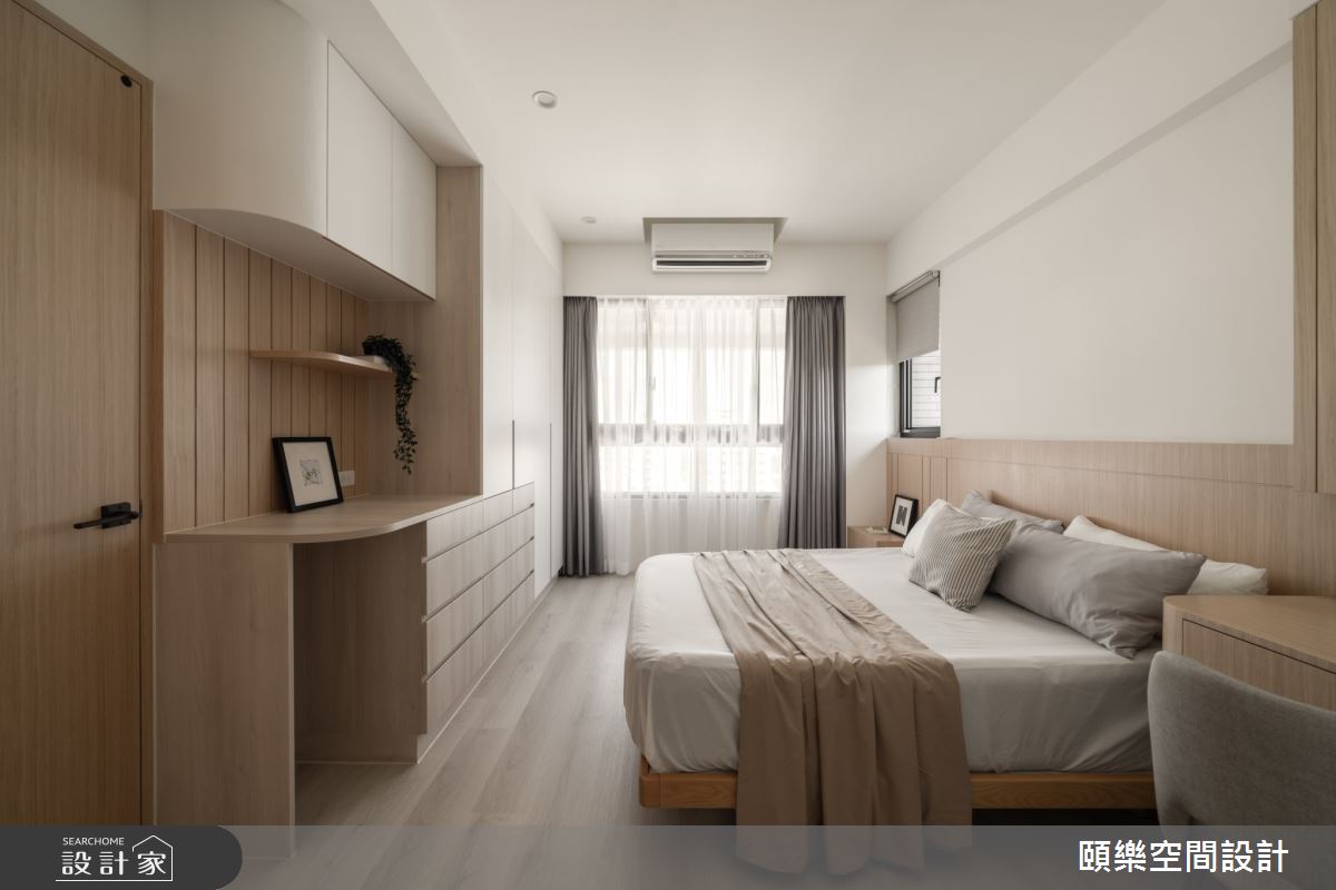 30坪新成屋(5年以下)＿北歐風臥室案例圖片＿頤樂空間設計有限公司＿頤樂_15之17