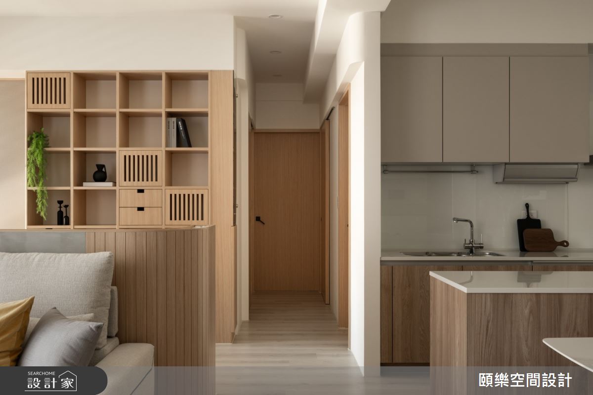 30坪新成屋(5年以下)＿北歐風客廳案例圖片＿頤樂空間設計有限公司＿頤樂_15之13
