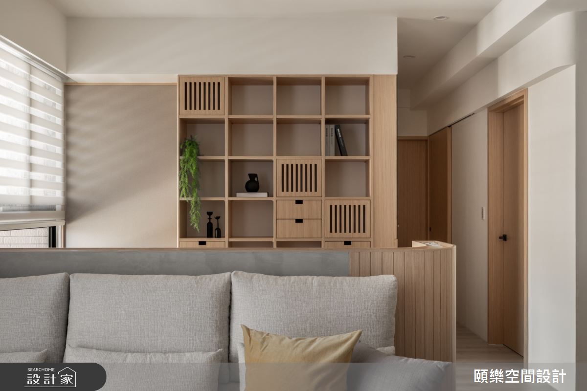 30坪新成屋(5年以下)＿北歐風客廳案例圖片＿頤樂空間設計有限公司＿頤樂_15之14