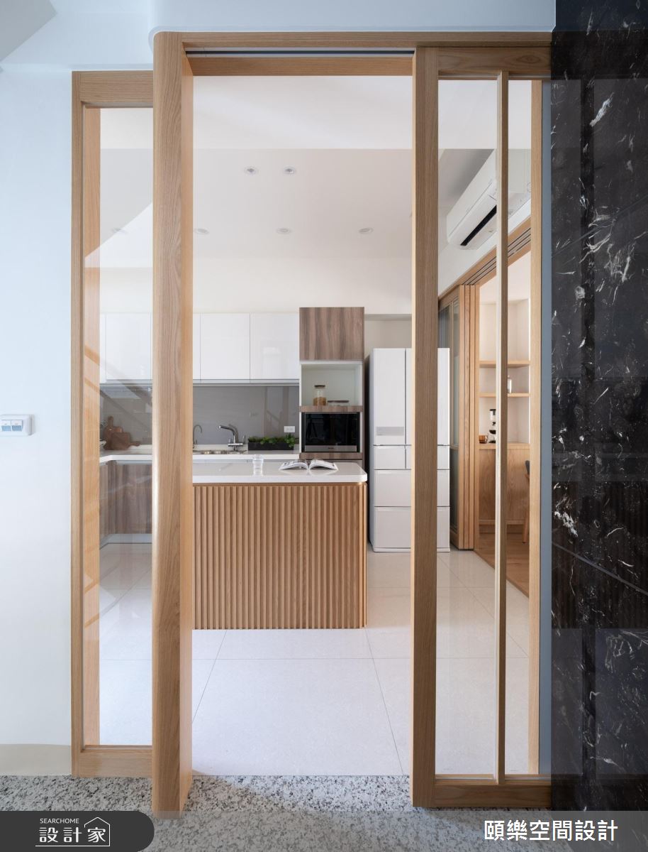 42坪預售屋＿日式無印風廚房案例圖片＿頤樂空間設計有限公司＿頤樂_16之13