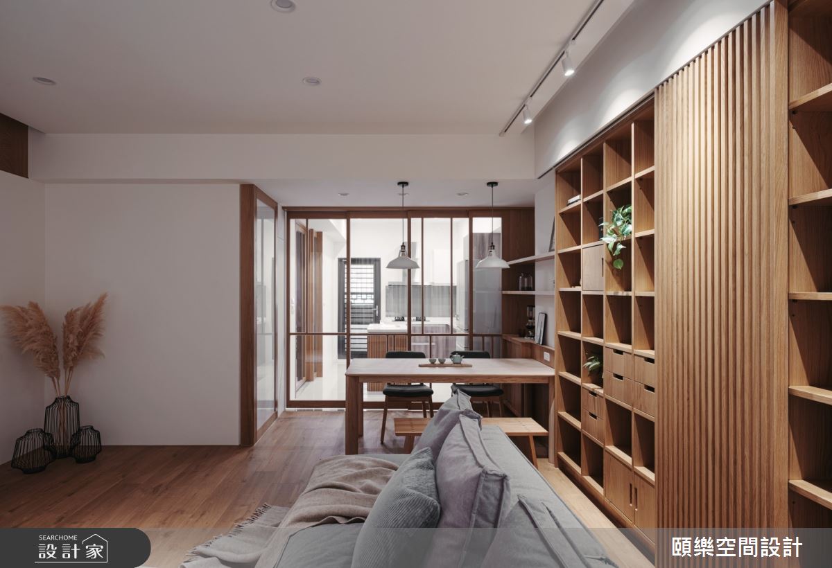 42坪預售屋＿日式無印風客廳餐廳案例圖片＿頤樂空間設計有限公司＿頤樂_16之3