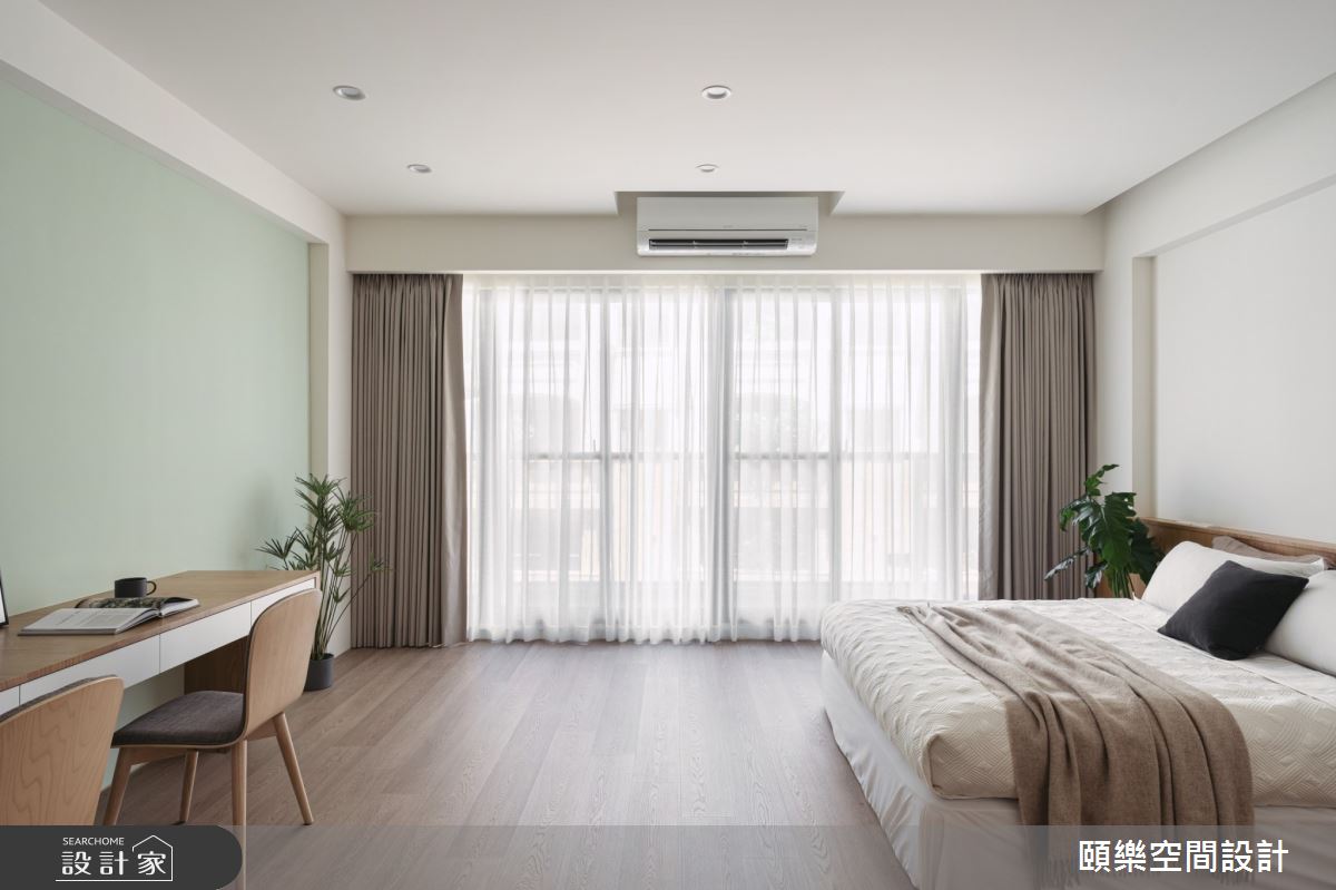 42坪預售屋＿日式無印風臥室案例圖片＿頤樂空間設計有限公司＿頤樂_16之21