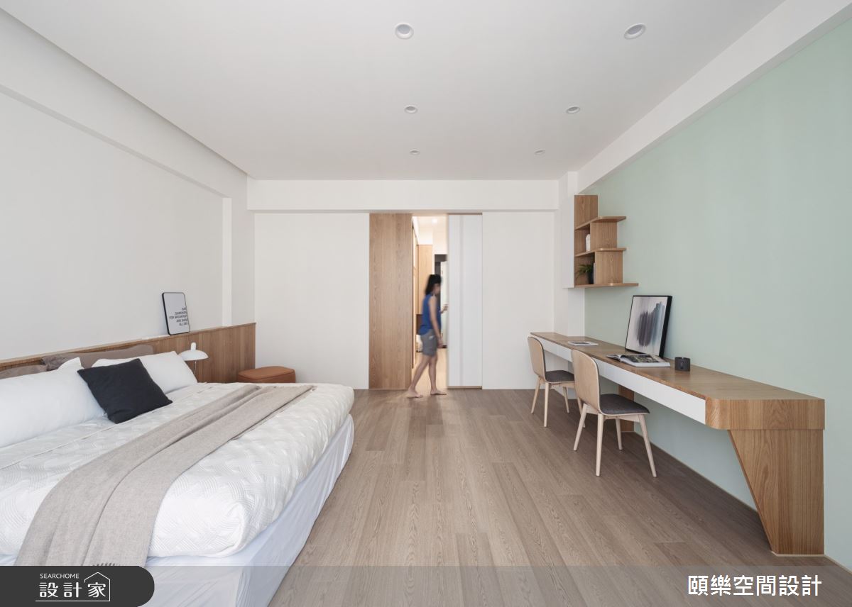 42坪預售屋＿日式無印風臥室案例圖片＿頤樂空間設計有限公司＿頤樂_16之23