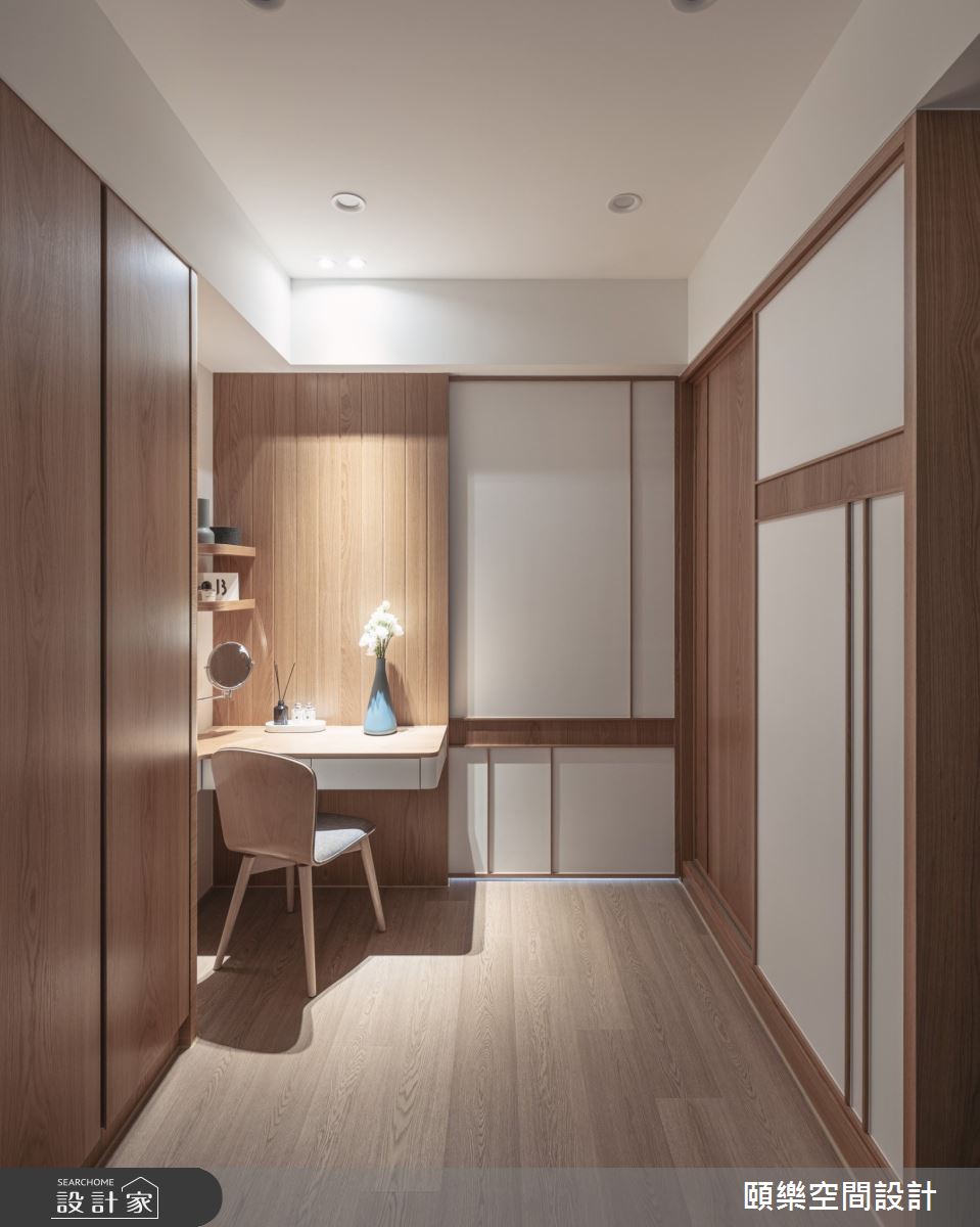 42坪預售屋＿日式無印風臥室書房更衣間案例圖片＿頤樂空間設計有限公司＿頤樂_16之15