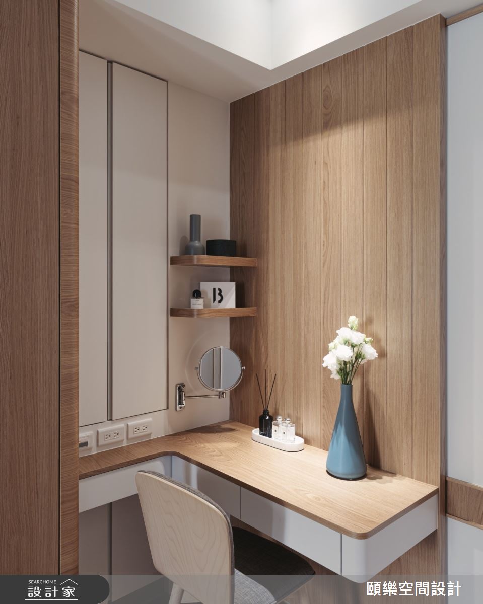 42坪預售屋＿日式無印風臥室書房更衣間案例圖片＿頤樂空間設計有限公司＿頤樂_16之17