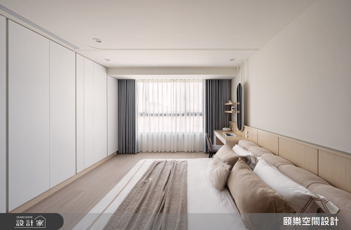 65坪新成屋(5年以下)＿日式無印風臥室案例圖片＿頤樂空間設計有限公司＿頤樂_17之16