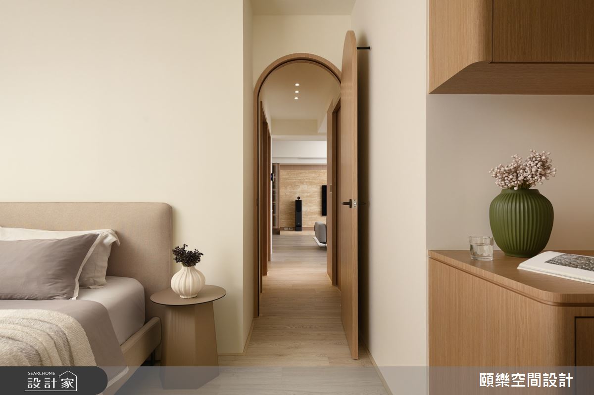 30坪新成屋(5年以下)＿日式人文風臥室走廊案例圖片＿頤樂空間設計有限公司＿頤樂_18之14