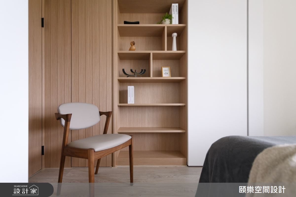 30坪新成屋(5年以下)＿日式人文風臥室案例圖片＿頤樂空間設計有限公司＿頤樂_18之19