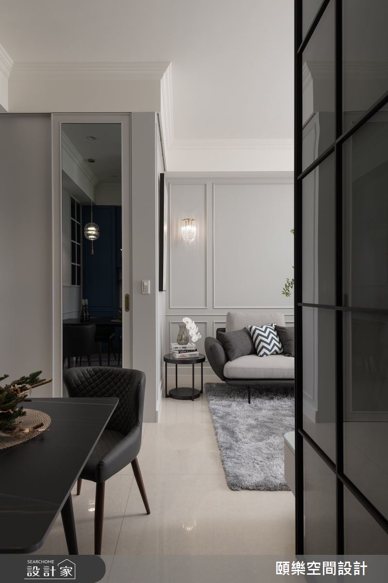 100坪新成屋(5年以下)＿美式風客廳餐廳案例圖片＿頤樂空間設計有限公司＿頤樂_19之7