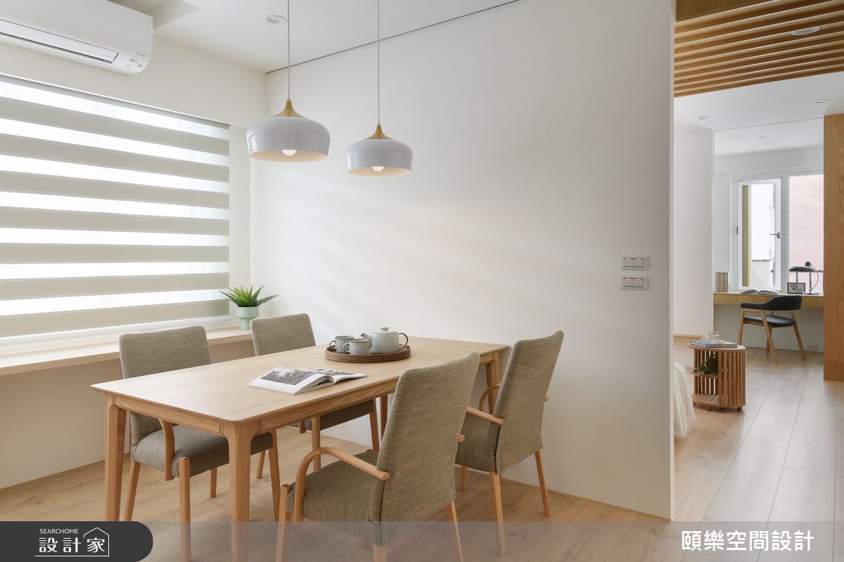 35坪老屋(50年以上)＿日式無印風客廳餐廳書房案例圖片＿頤樂空間設計有限公司＿頤樂_20之7
