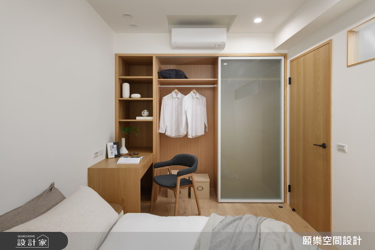 35坪老屋(50年以上)＿日式無印風臥室客房案例圖片＿頤樂空間設計有限公司＿頤樂_20之19